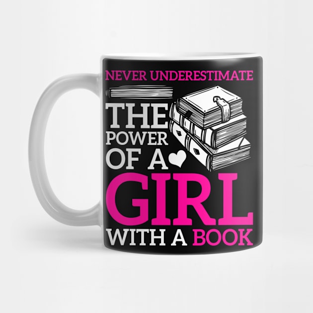 Girl Bookworm Librarian Reading by shirtsyoulike